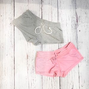 Forever 21 drawstring shorts bundle
